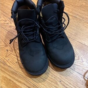 Timberland Kids Black Boots